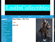 Tablet Screenshot of lostincollectibles.se